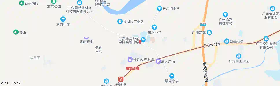 广州钟落潭文化广场总站_公交站地图_广州公交_妙搜公交查询2024