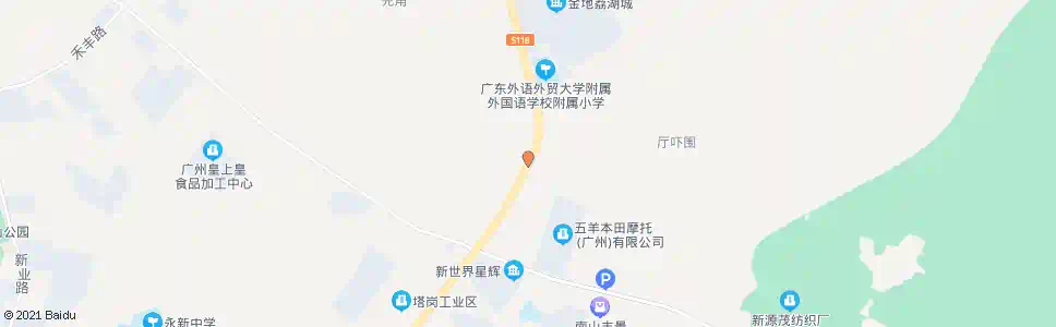 广州公安村_公交站地图_广州公交_妙搜公交查询2024