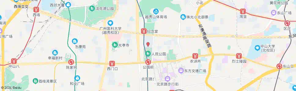 广州三洲二架桥_公交站地图_广州公交_妙搜公交查询2024