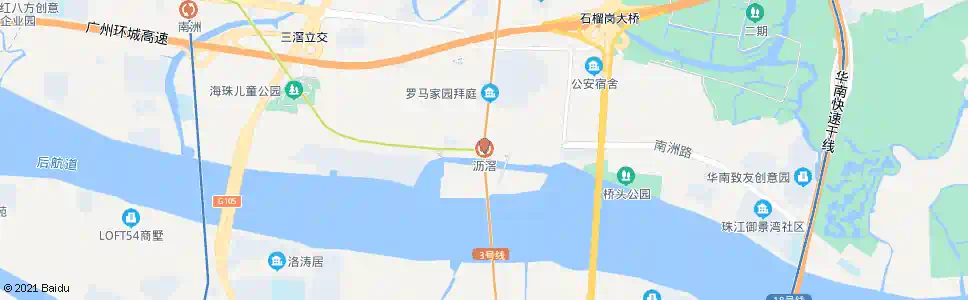 广州沥滘站_公交站地图_广州公交_妙搜公交查询2024