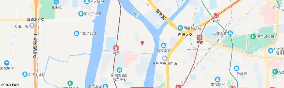 广州东海北路中_公交站地图_广州公交_妙搜公交查询2024