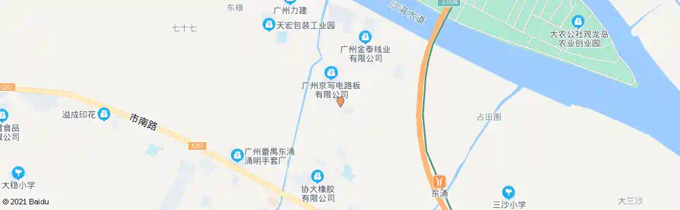 广州怡发拉链厂_公交站地图_广州公交_妙搜公交查询2024