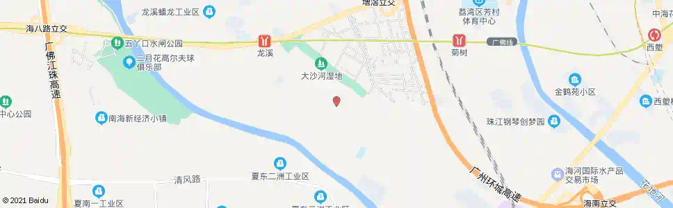 广州海中北路口_公交站地图_广州公交_妙搜公交查询2024