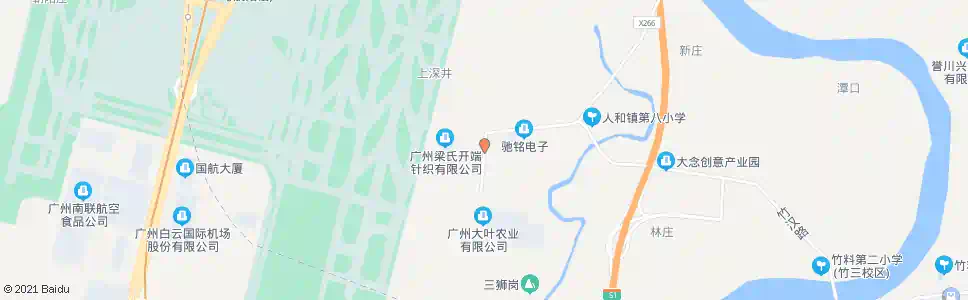 广州人和安置区(北区)_公交站地图_广州公交_妙搜公交查询2024