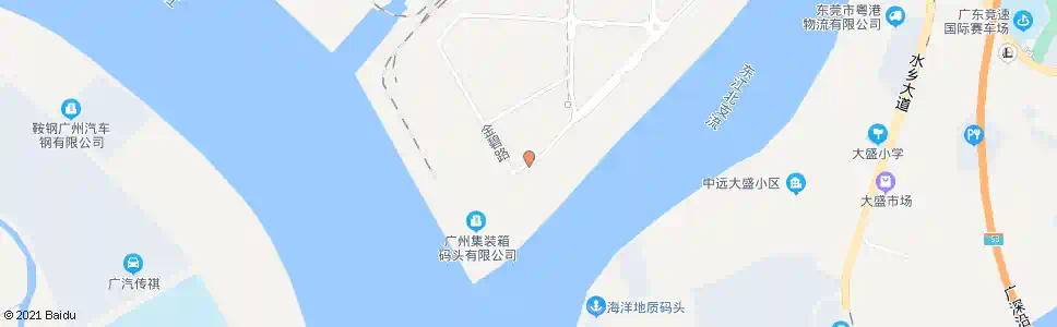 广州东江大道南_公交站地图_广州公交_妙搜公交查询2024