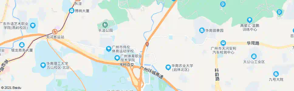 广州苗圃_公交站地图_广州公交_妙搜公交查询2024