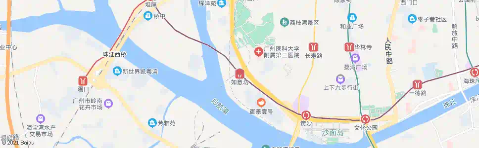 广州如意坊_公交站地图_广州公交_妙搜公交查询2024