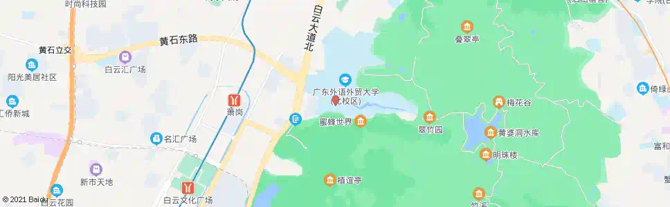 广州外语学院南路口_公交站地图_广州公交_妙搜公交查询2024