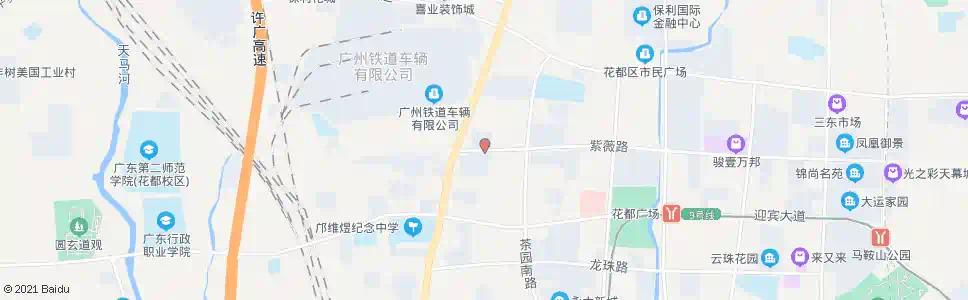 广州豪景苑_公交站地图_广州公交_妙搜公交查询2024