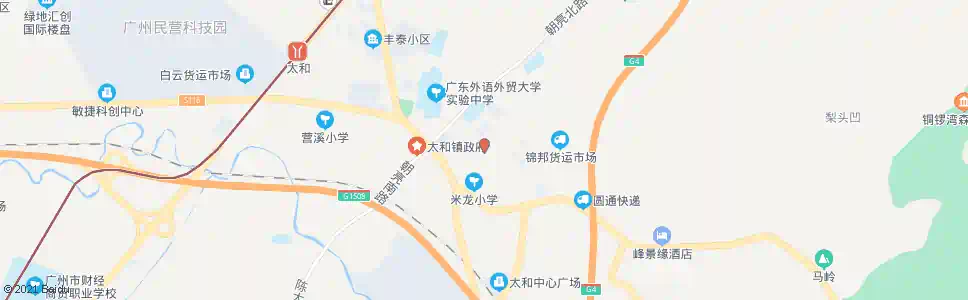 广州和乐路_公交站地图_广州公交_妙搜公交查询2024