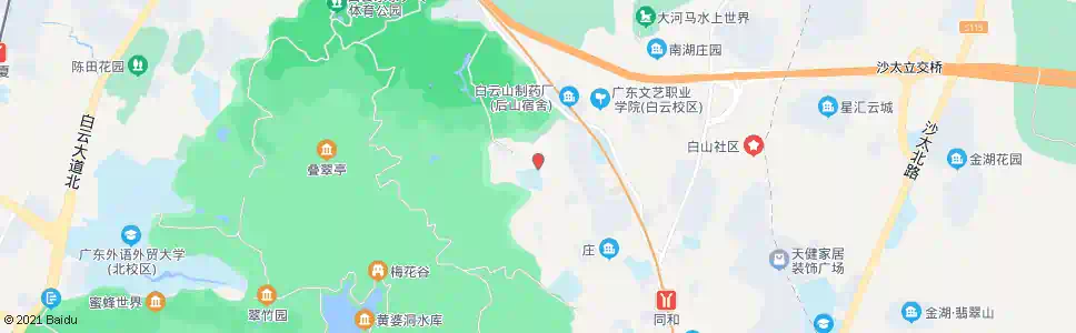 广州云祥居委_公交站地图_广州公交_妙搜公交查询2024