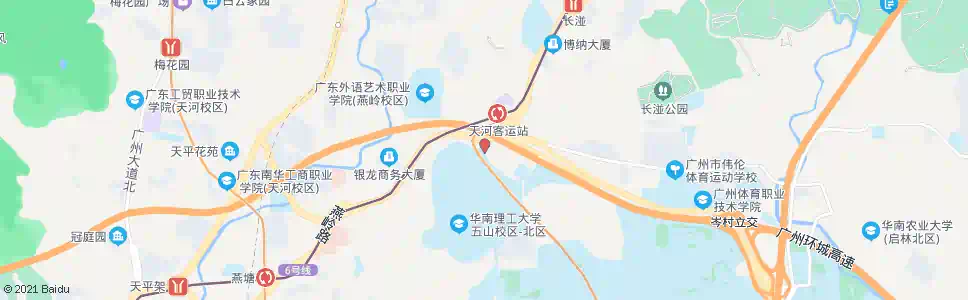 广州长福路口_公交站地图_广州公交_妙搜公交查询2024