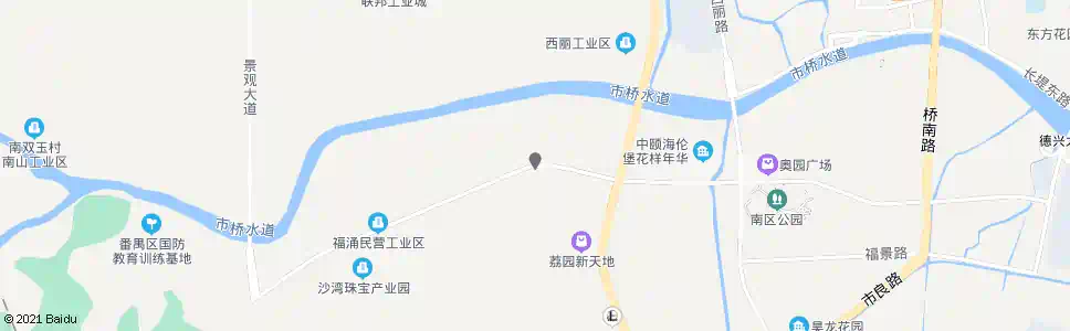 广州龙岐村_公交站地图_广州公交_妙搜公交查询2024