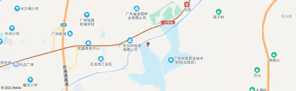 广州马沥村_公交站地图_广州公交_妙搜公交查询2024