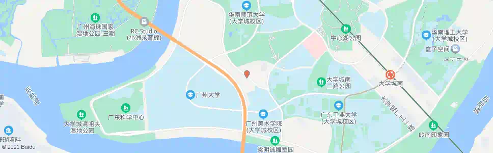 广州市国家档案馆南(大学城)_公交站地图_广州公交_妙搜公交查询2024