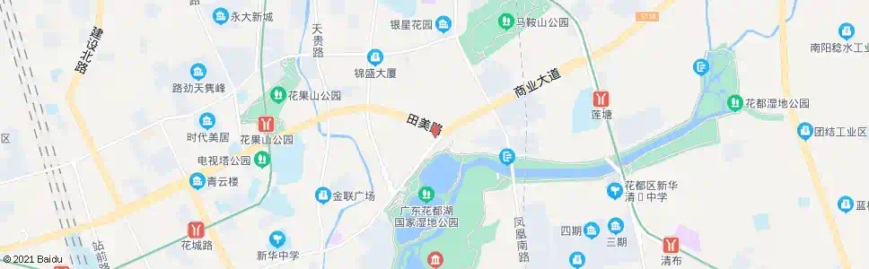 广州宝田加油站_公交站地图_广州公交_妙搜公交查询2024