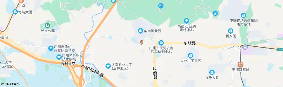 广州岑村_公交站地图_广州公交_妙搜公交查询2024