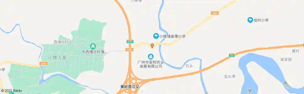 广州庙潭村_公交站地图_广州公交_妙搜公交查询2024