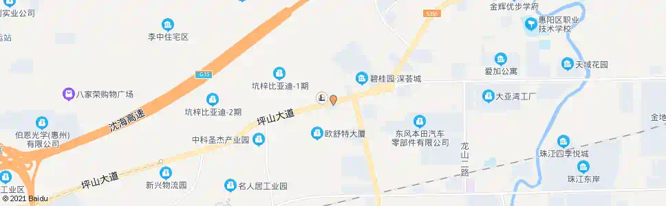 惠州东部公交基地_公交站地图_惠州公交_妙搜公交查询2024