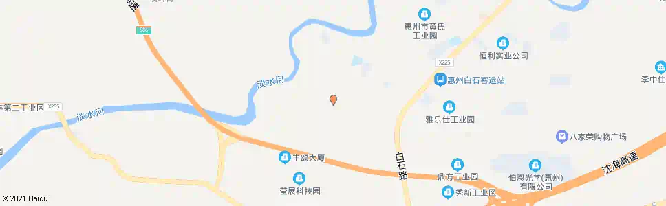 惠州坑梓街道办_公交站地图_惠州公交_妙搜公交查询2024