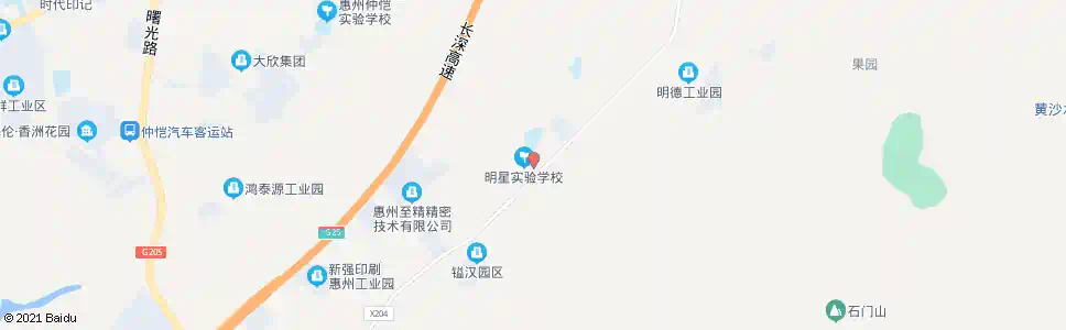 惠州皇后钟村_公交站地图_惠州公交_妙搜公交查询2024