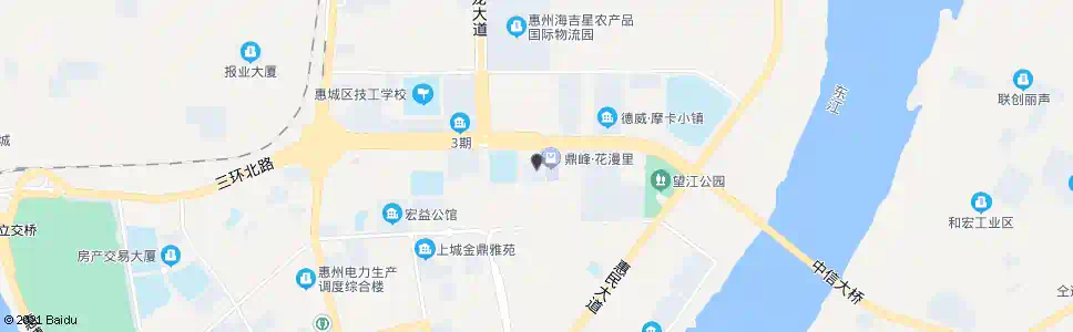 惠州惠民花园(粤东家具博览)_公交站地图_惠州公交_妙搜公交查询2024