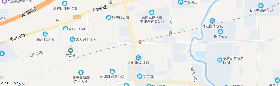 惠州龙亿科技_公交站地图_惠州公交_妙搜公交查询2024