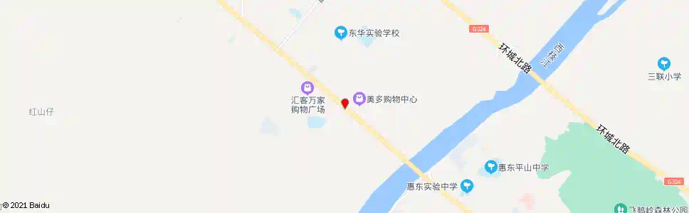 惠州大岭三中路口_公交站地图_惠州公交_妙搜公交查询2024