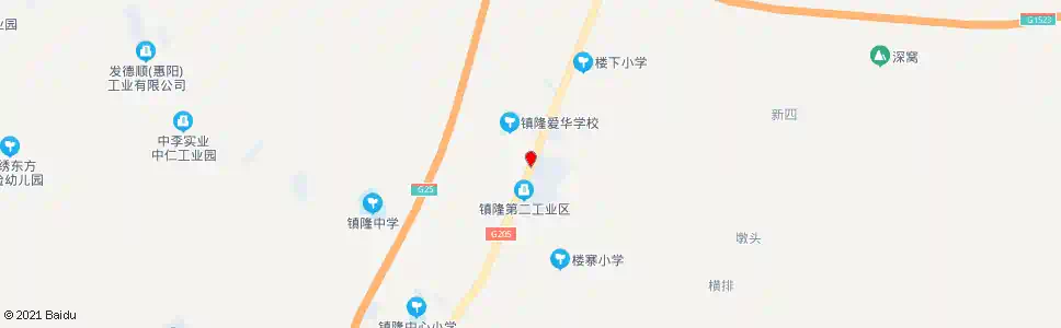 惠州曙光路_公交站地图_惠州公交_妙搜公交查询2024