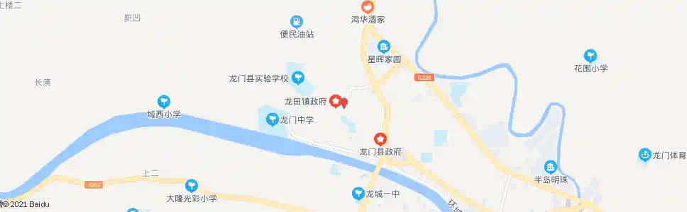 惠州龙田住宅区_公交站地图_惠州公交_妙搜公交查询2024