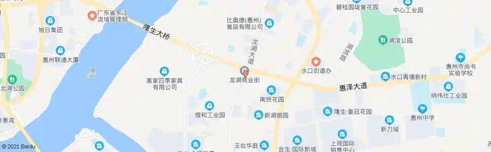 惠州龙津新苑_公交站地图_惠州公交_妙搜公交查询2024