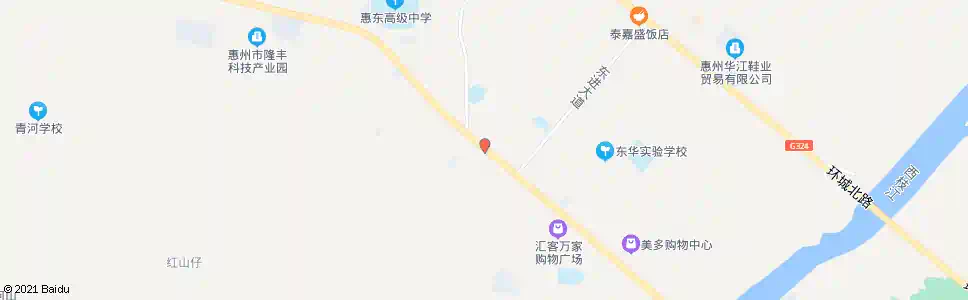 惠州富康路口_公交站地图_惠州公交_妙搜公交查询2024