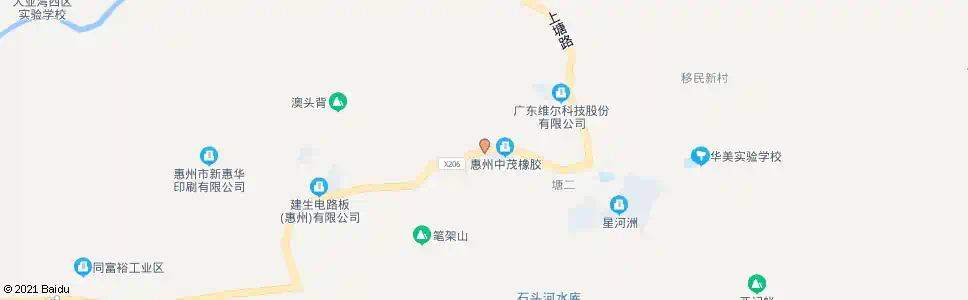 惠州大塘岭村_公交站地图_惠州公交_妙搜公交查询2024