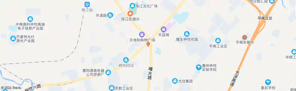 惠州财亨街口_公交站地图_惠州公交_妙搜公交查询2024