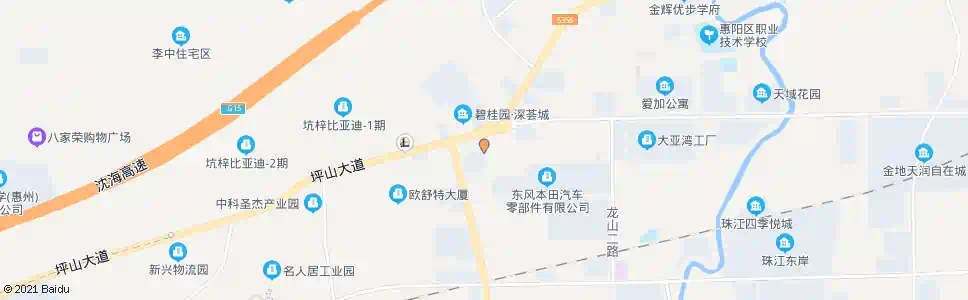 惠州惠阳海关_公交站地图_惠州公交_妙搜公交查询2024