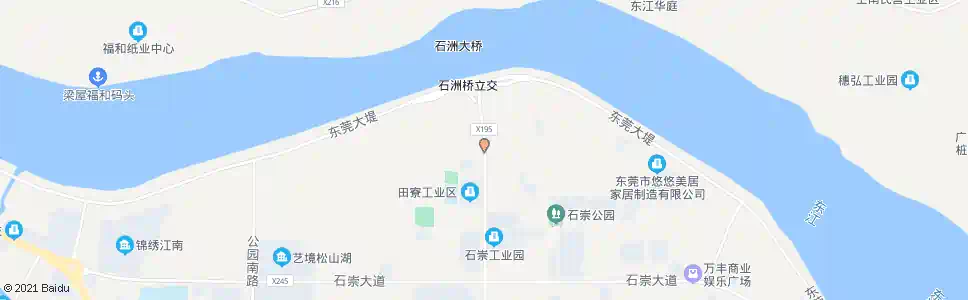 惠州田寮工业区(东莞)_公交站地图_惠州公交_妙搜公交查询2024