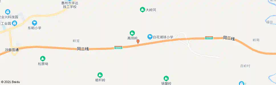 惠州青松路口_公交站地图_惠州公交_妙搜公交查询2024