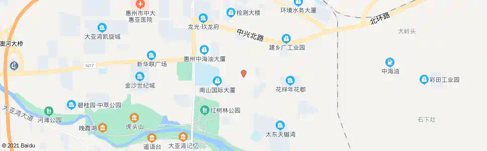 惠州黄鱼涌小学_公交站地图_惠州公交_妙搜公交查询2024