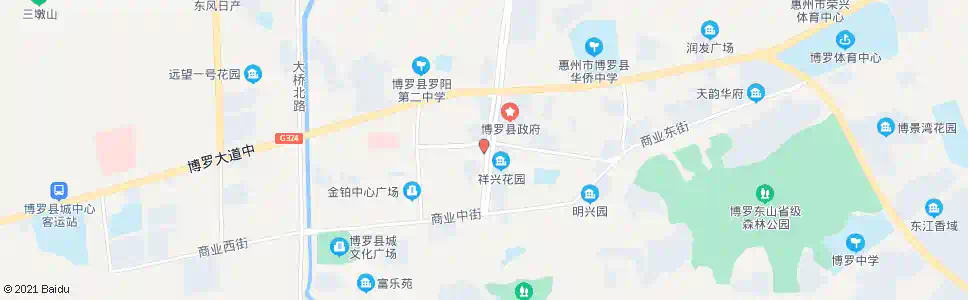 惠州博罗妇幼保健院_公交站地图_惠州公交_妙搜公交查询2024