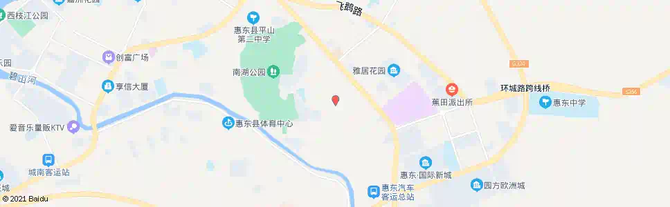 惠州红岭东路_公交站地图_惠州公交_妙搜公交查询2024