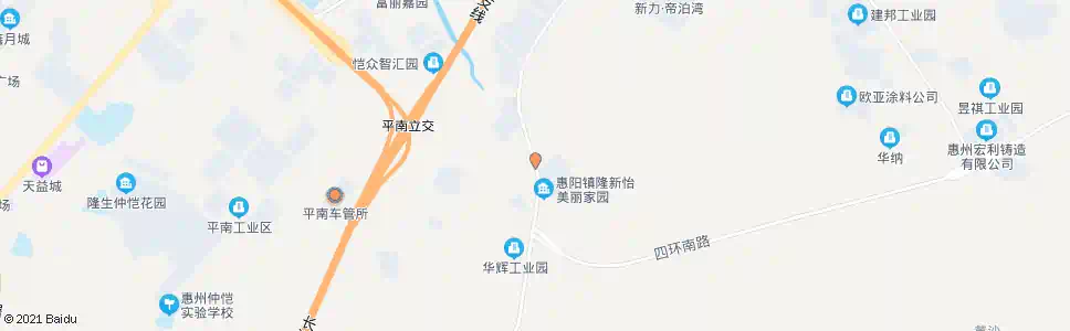 惠州澳下村_公交站地图_惠州公交_妙搜公交查询2024