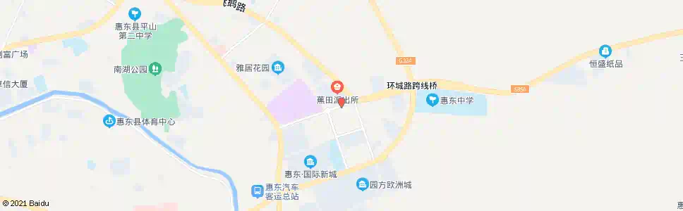 惠州银基鞋材市场_公交站地图_惠州公交_妙搜公交查询2024