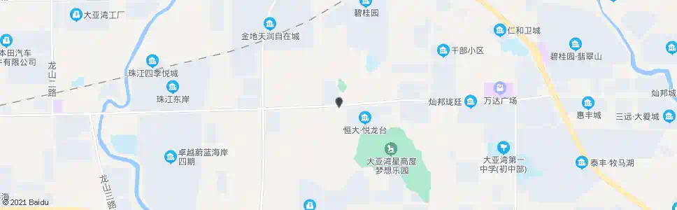 惠州碧桂园龙熹山(茶壶耳村)_公交站地图_惠州公交_妙搜公交查询2024