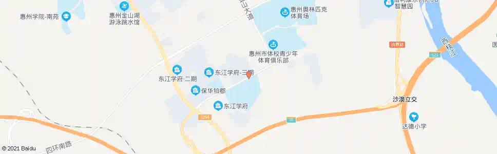 惠州一中新校_公交站地图_惠州公交_妙搜公交查询2024