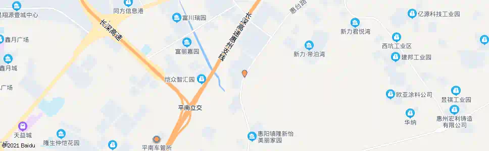 惠州天健阳光花园_公交站地图_惠州公交_妙搜公交查询2024