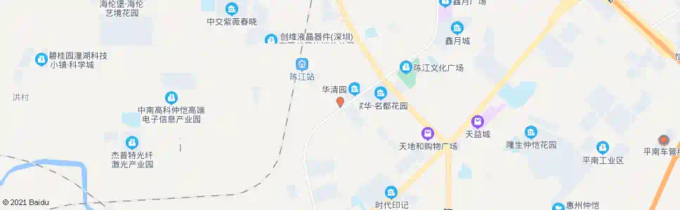 惠州南领口腔医院_公交站地图_惠州公交_妙搜公交查询2024