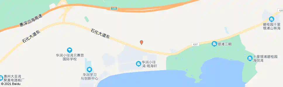 惠州晓阳村_公交站地图_惠州公交_妙搜公交查询2024