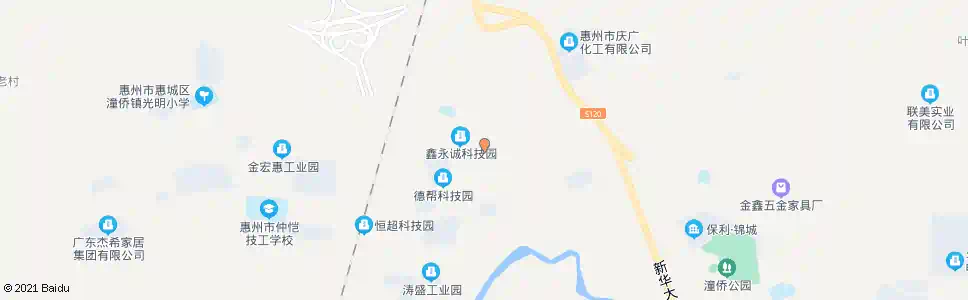 惠州宏村市场_公交站地图_惠州公交_妙搜公交查询2024