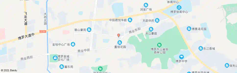 惠州博都花园_公交站地图_惠州公交_妙搜公交查询2024