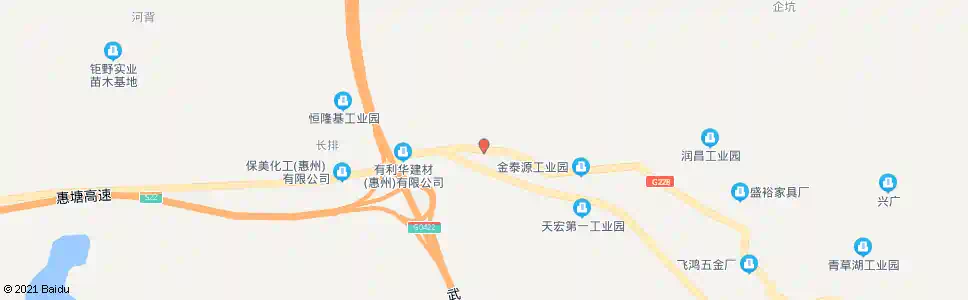 惠州黄泥园_公交站地图_惠州公交_妙搜公交查询2024